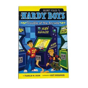Hardy Boys Trouble at the Arcade Secret Files Book New